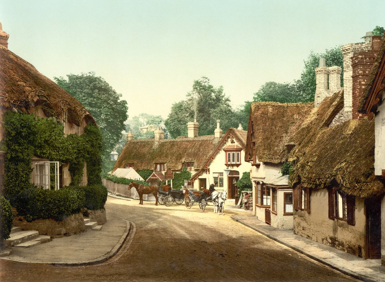 Altes Dorf Shanklin von English School