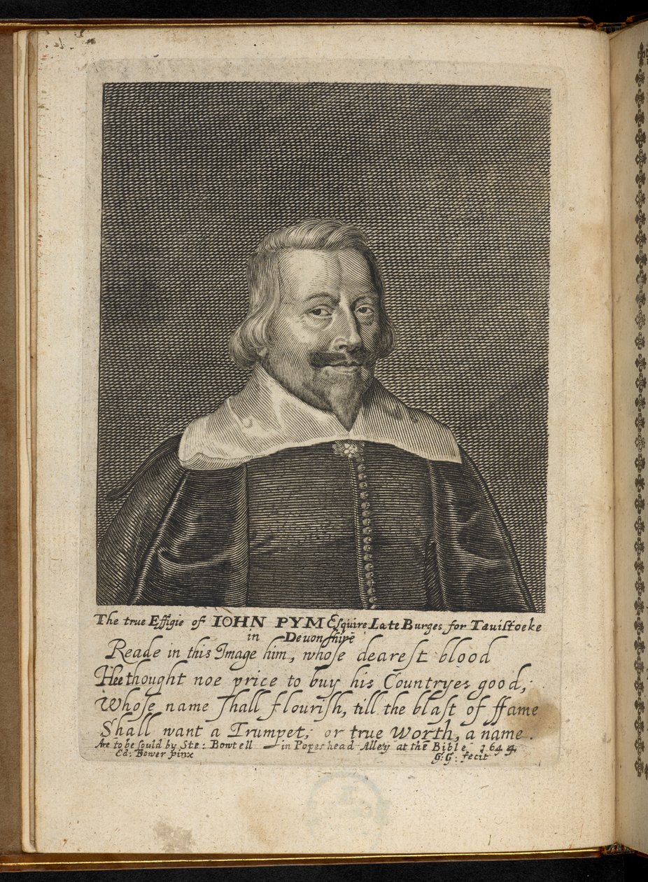 Porträt von John Pym, aus 