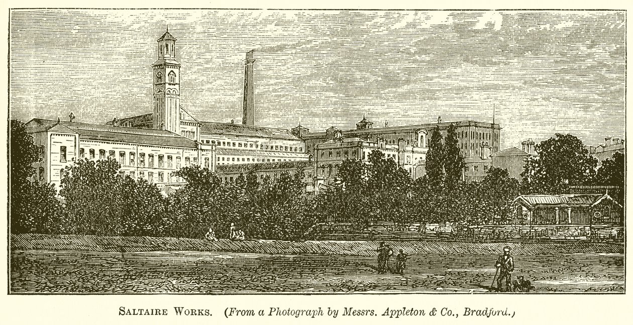 Saltaire Werke von English School