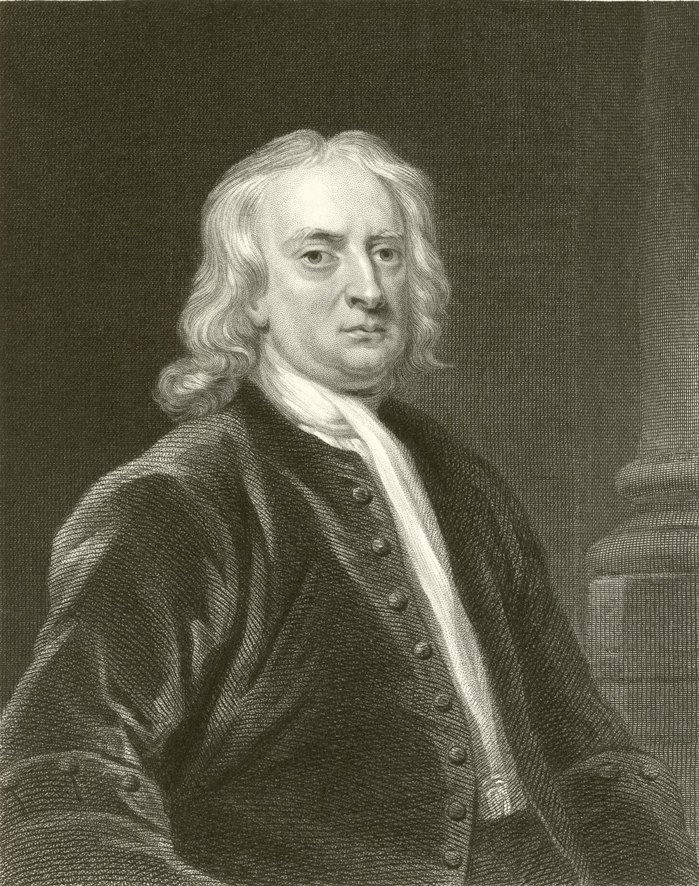 Sir Isaac Newton von English School