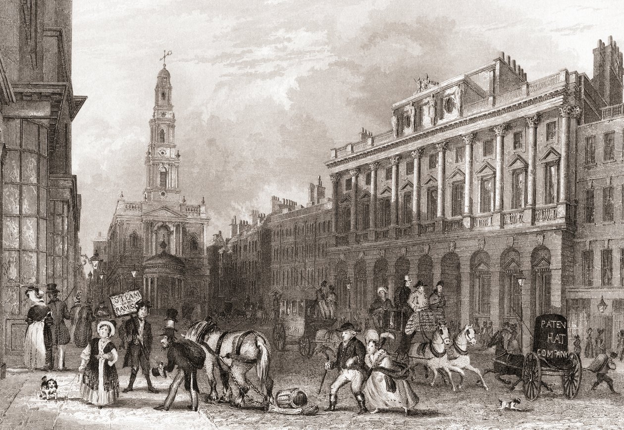 Somerset House, The Strand, London, England von English School