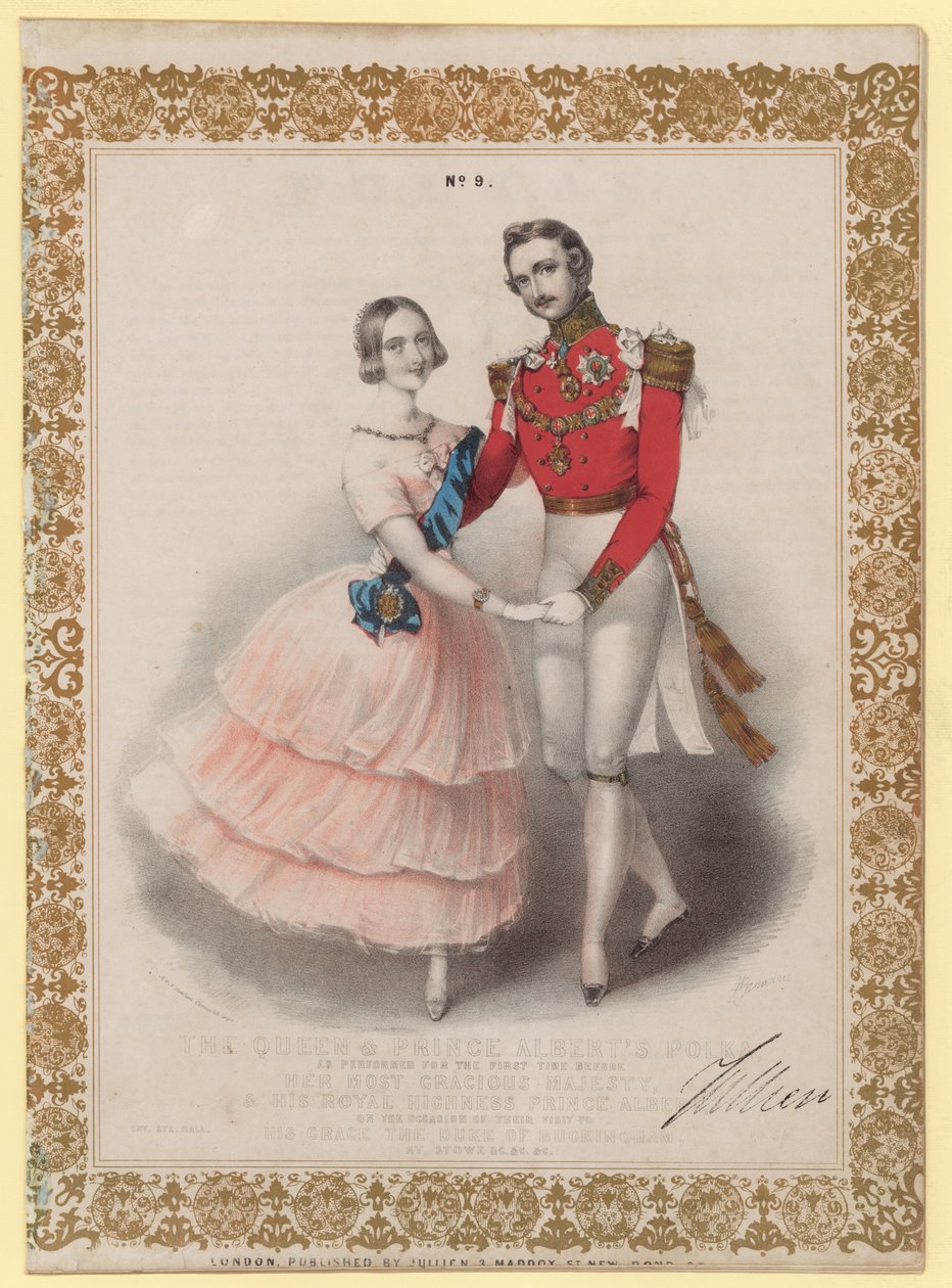 Die Polka der Königin und Prinz Albert von English School