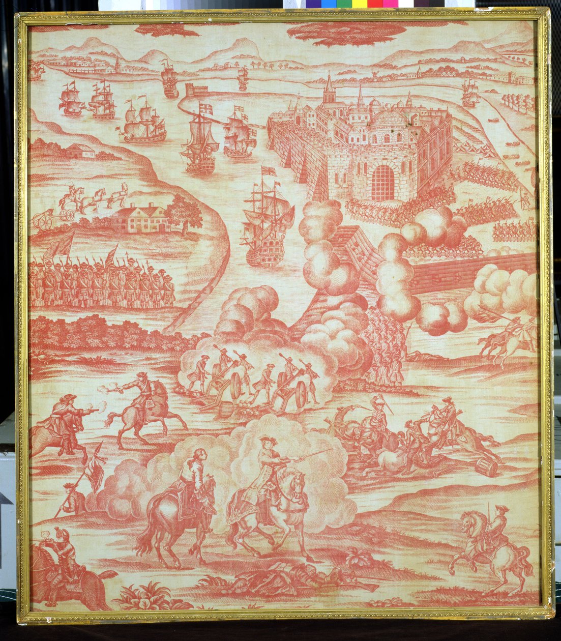 Die Erstürmung von Quebec, ca. 1775 von English School