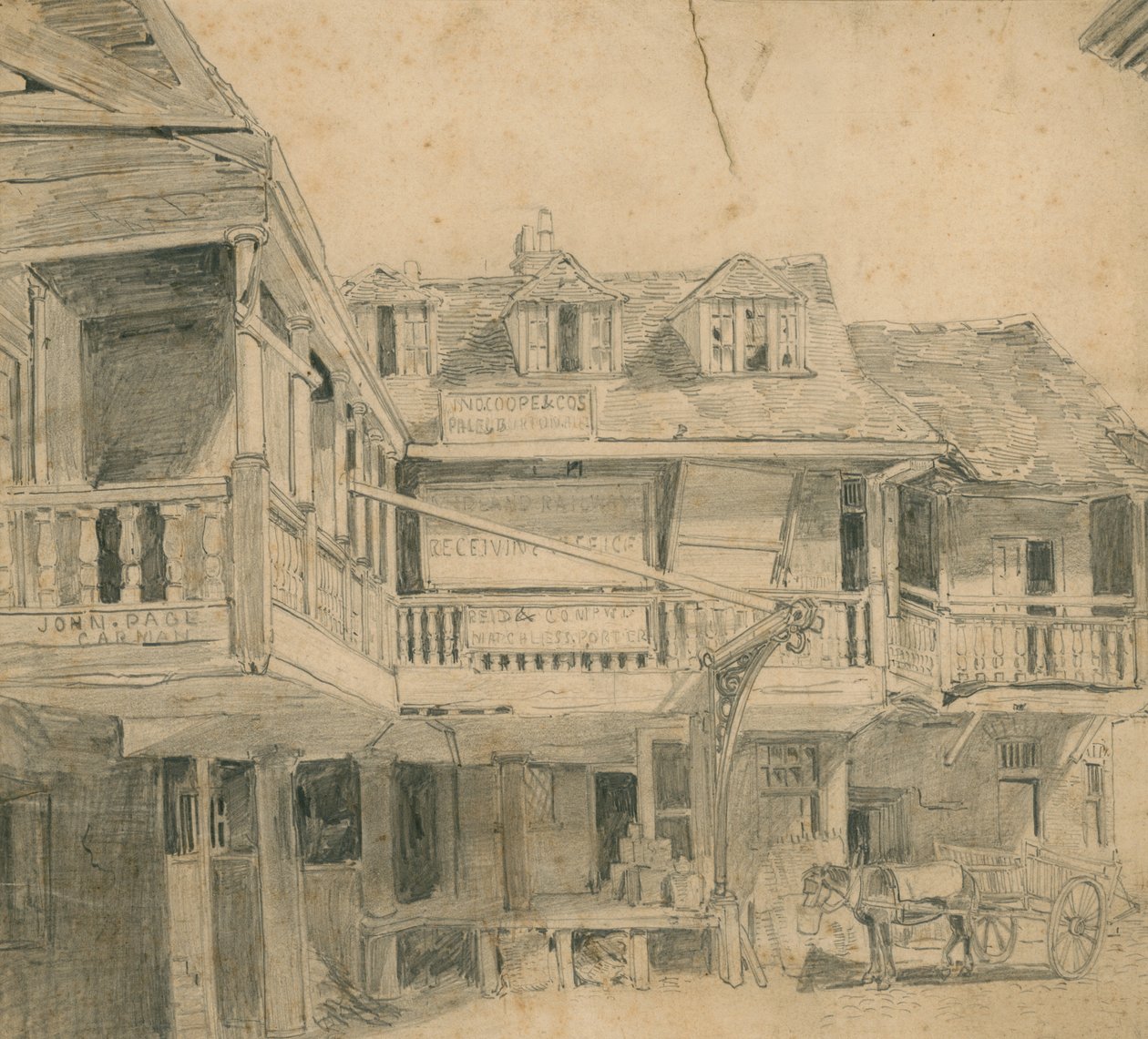 The Tabard Inn, Southwark von English School