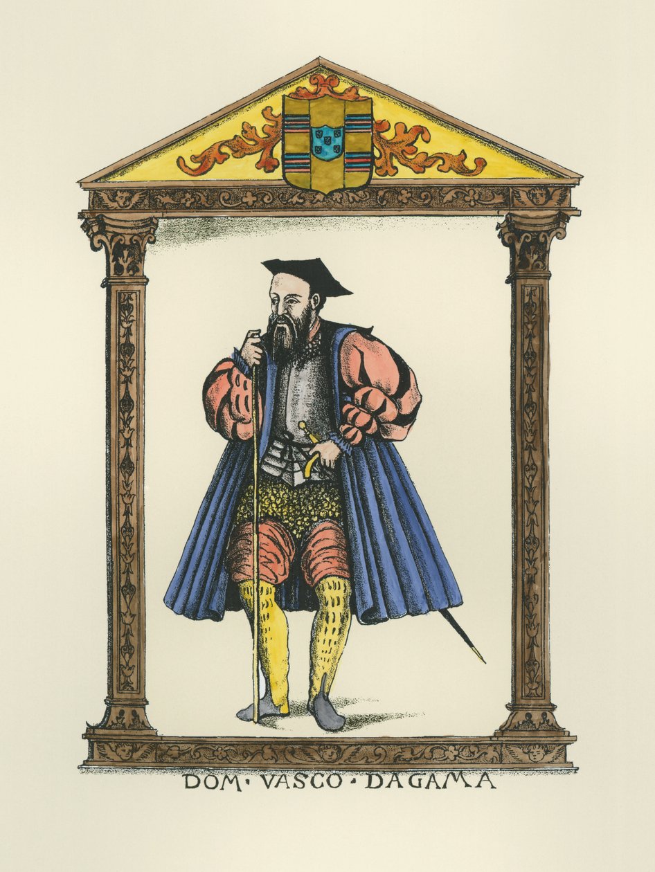 Vasco da Gama (ca. 1469-1525) von English School