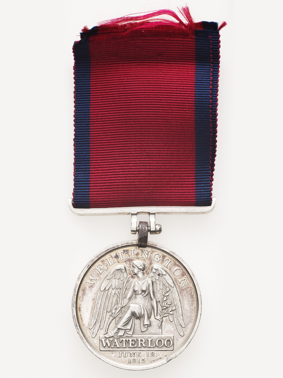 Waterloo-Medaille von English School