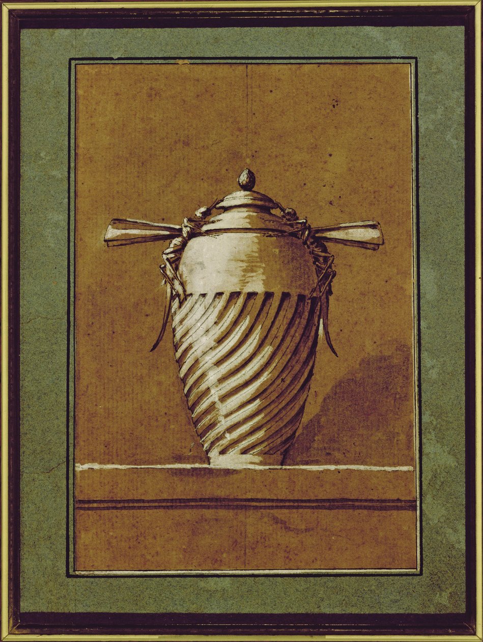 Entwurf für eine dekorative Vase, 1764 von Ennemond Alexandre Petitot