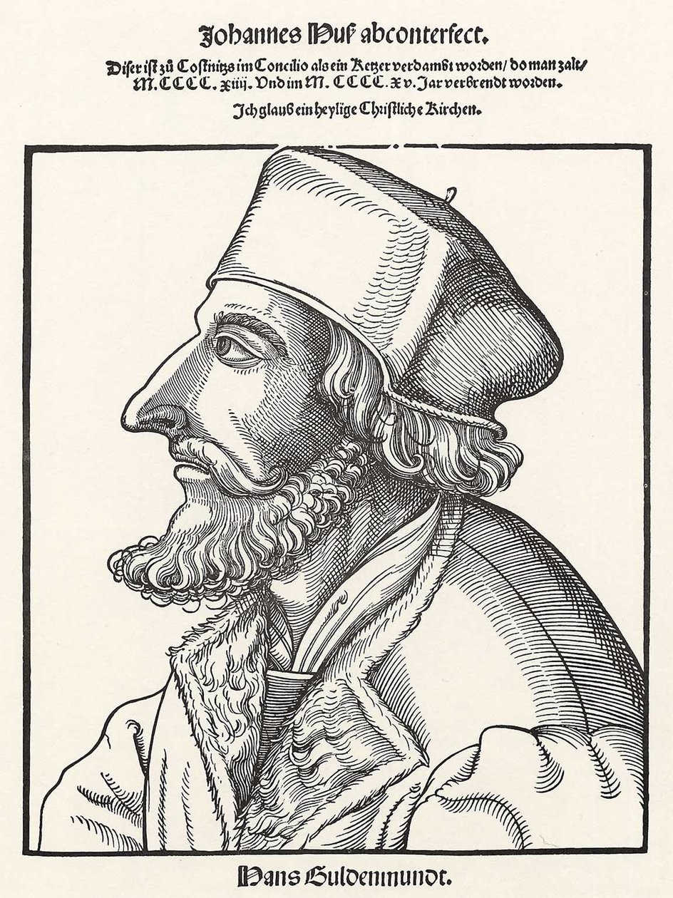 Jan Hus von Erhard Schon