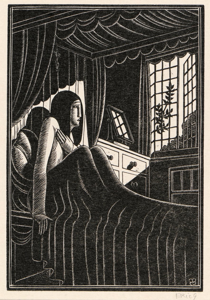 Herbst Mitternacht von Eric Gill
