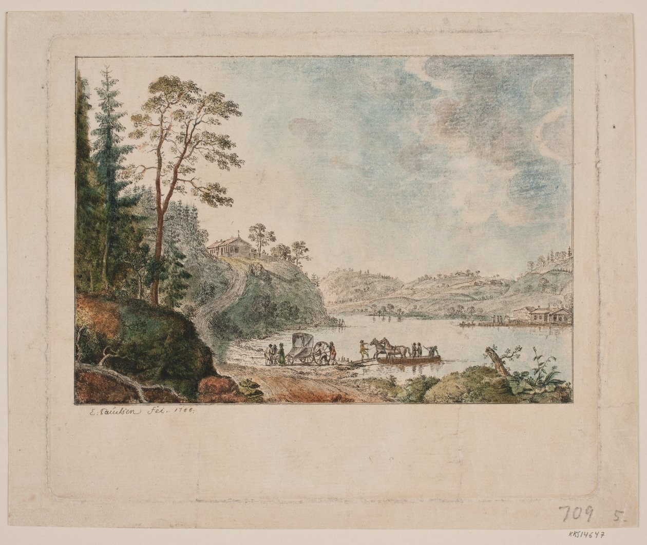 Norwegische Landschaft von Erik Pauelsen