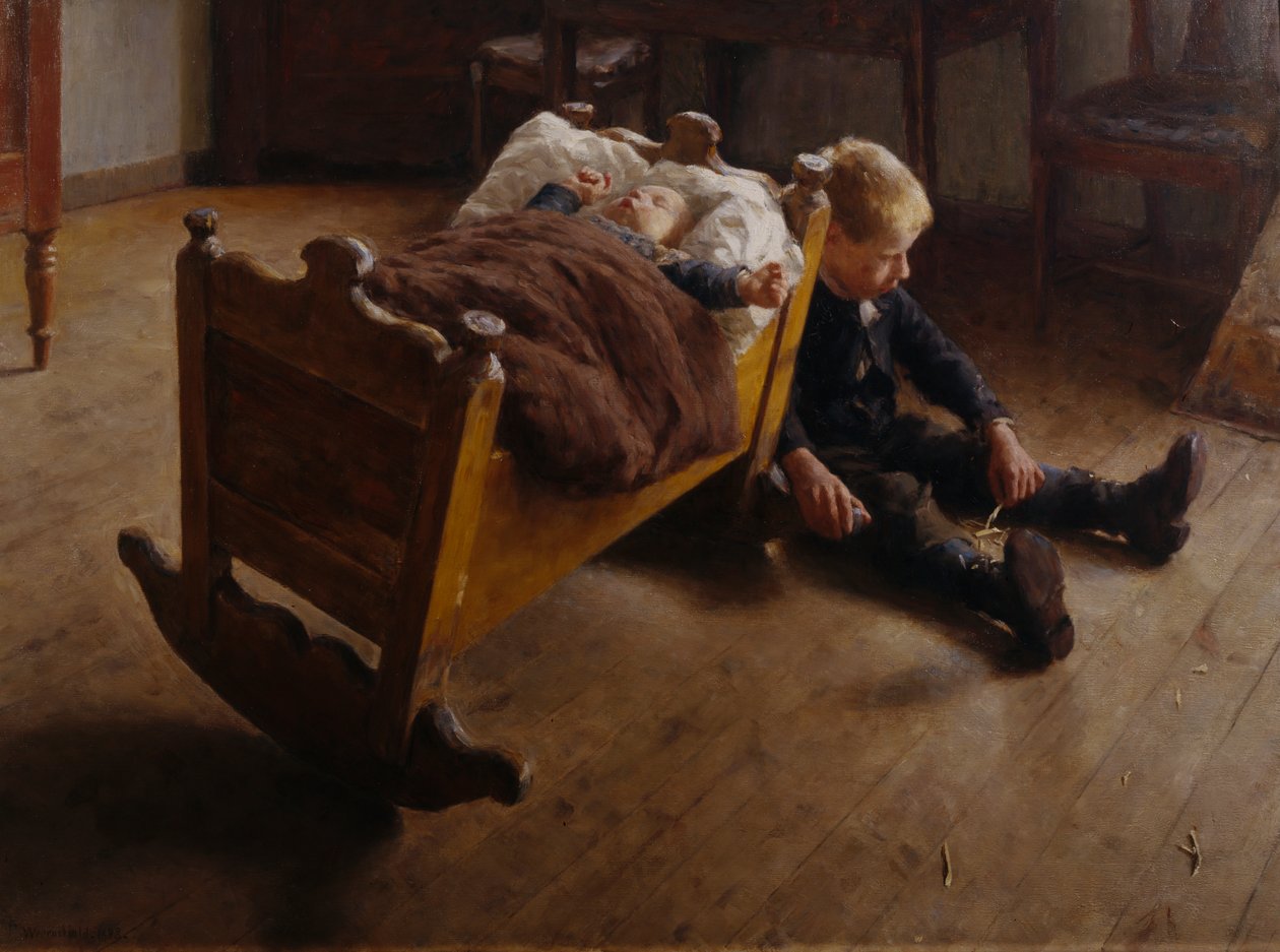 Zwei Brüder von Erik Theodor Werenskiold