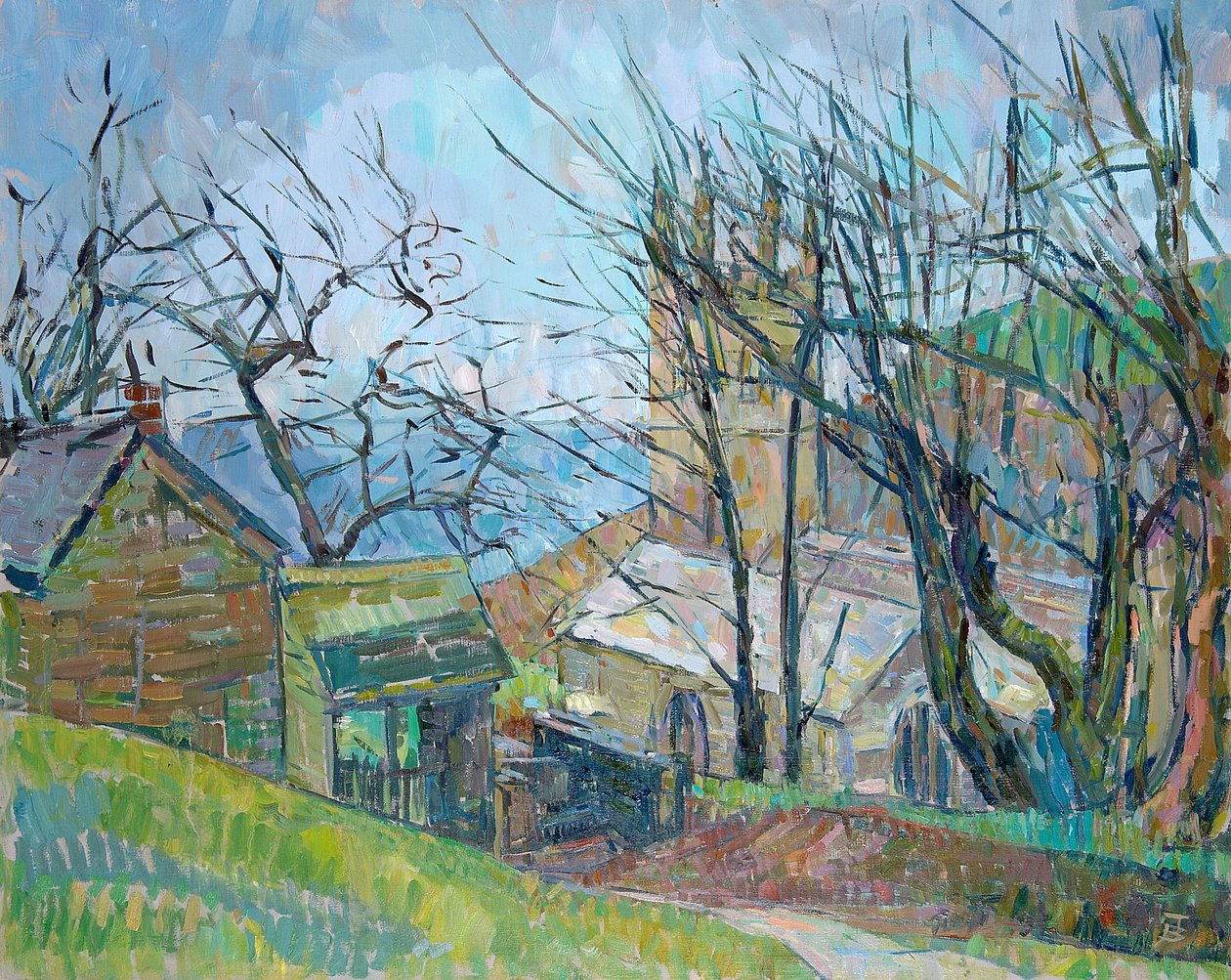 Pfarrer Hawkers Kirche in Morwenstow von Erin Townsend