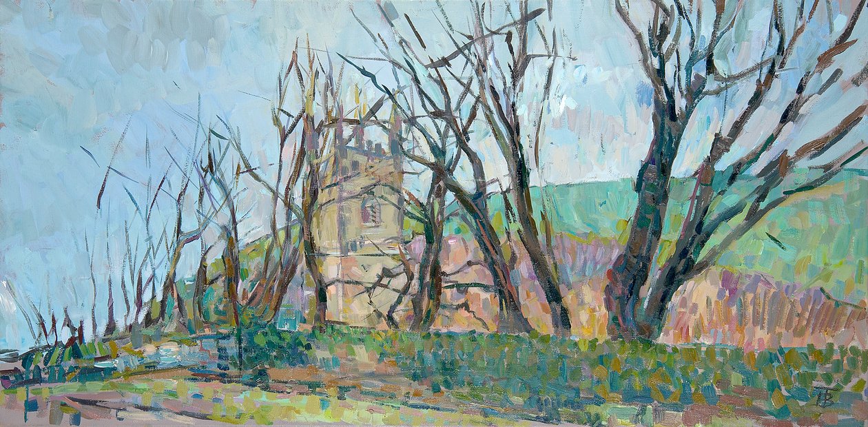Pfarrer Hawkers Kirche in Morwenstow II von Erin Townsend