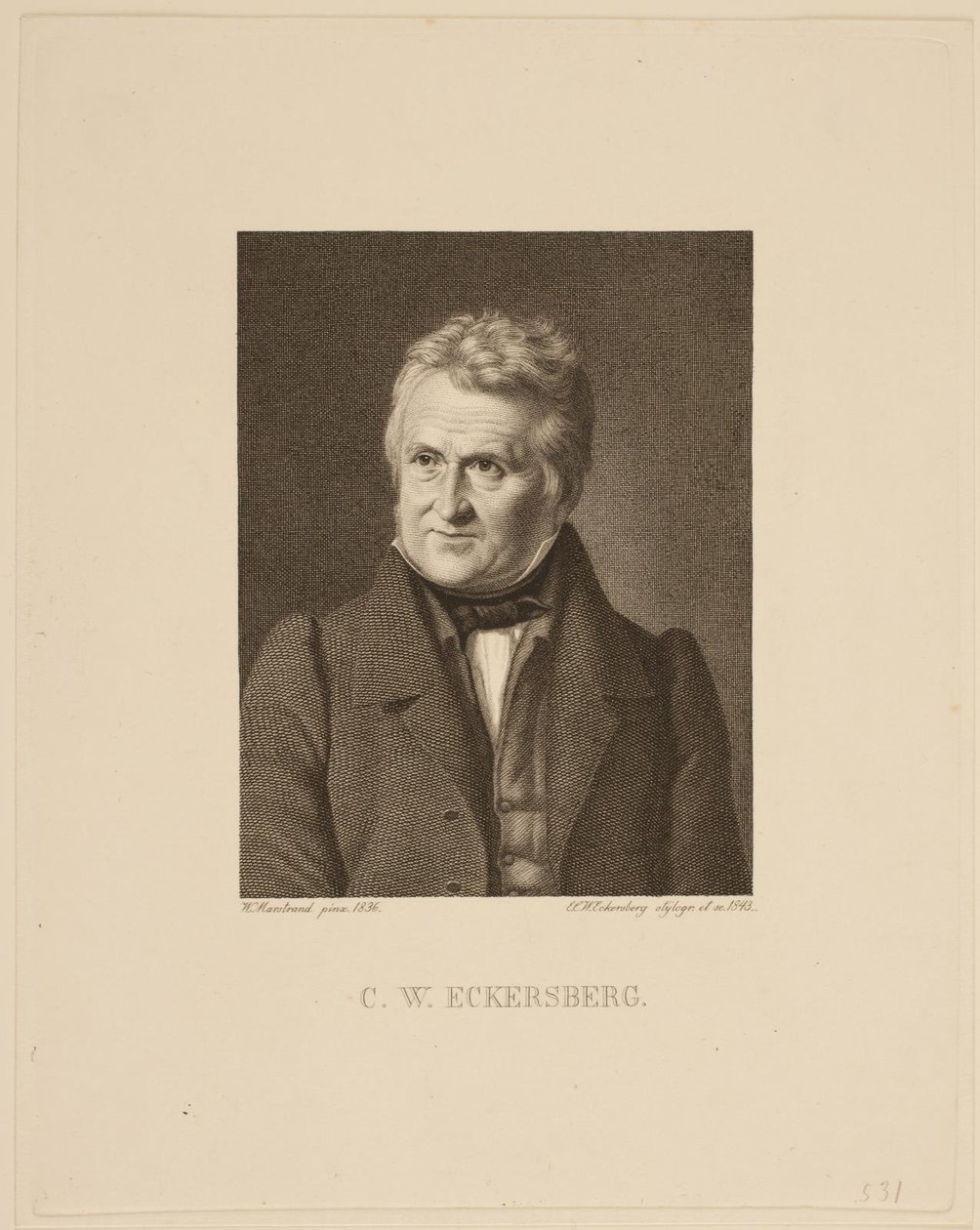 C. W. Eckersberg von Erling Eckersberg