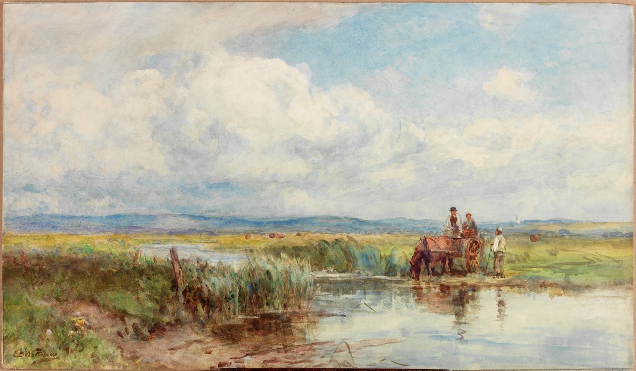 Moorland von Ernest Albert Waterlow