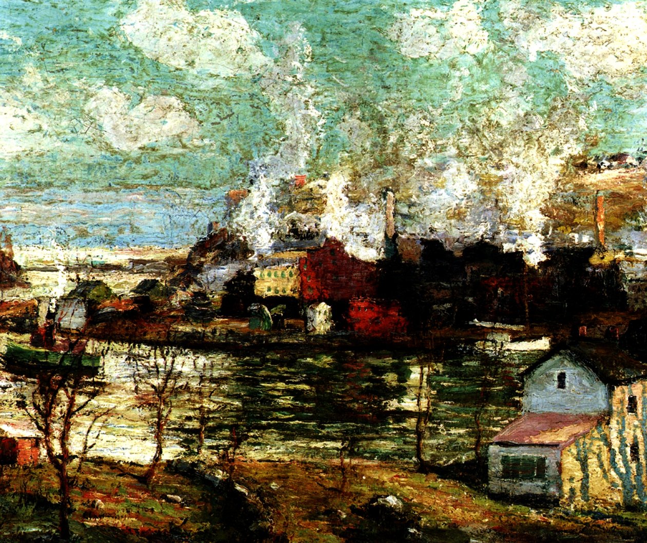Spuyten Duyvil Creek, Brooklyn, New York, ca. 1914 von Ernest Lawson