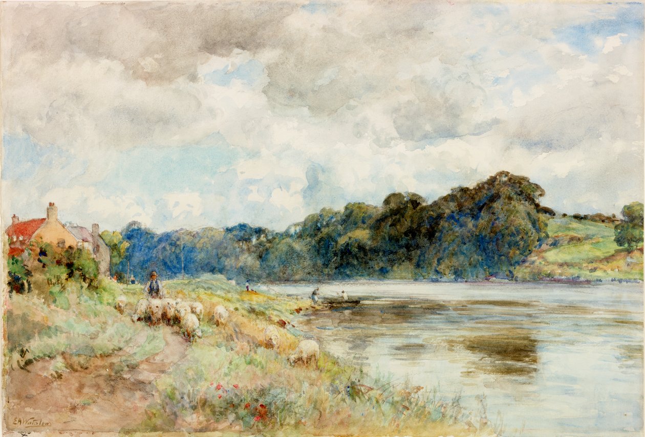 Am Coquet von Ernest Albert Waterlow