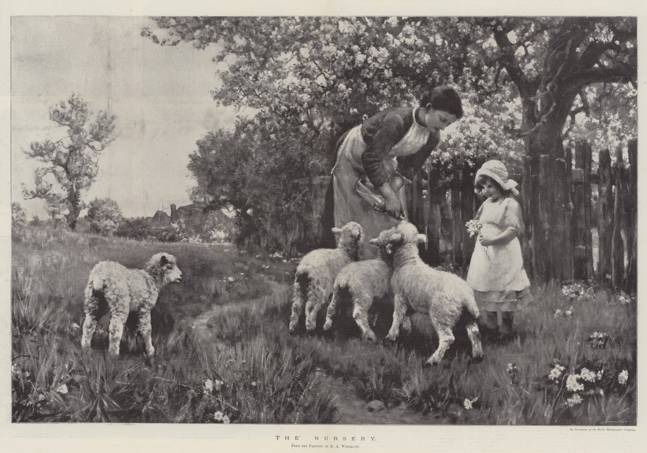 Das Kinderzimmer von Ernest Albert Waterlow