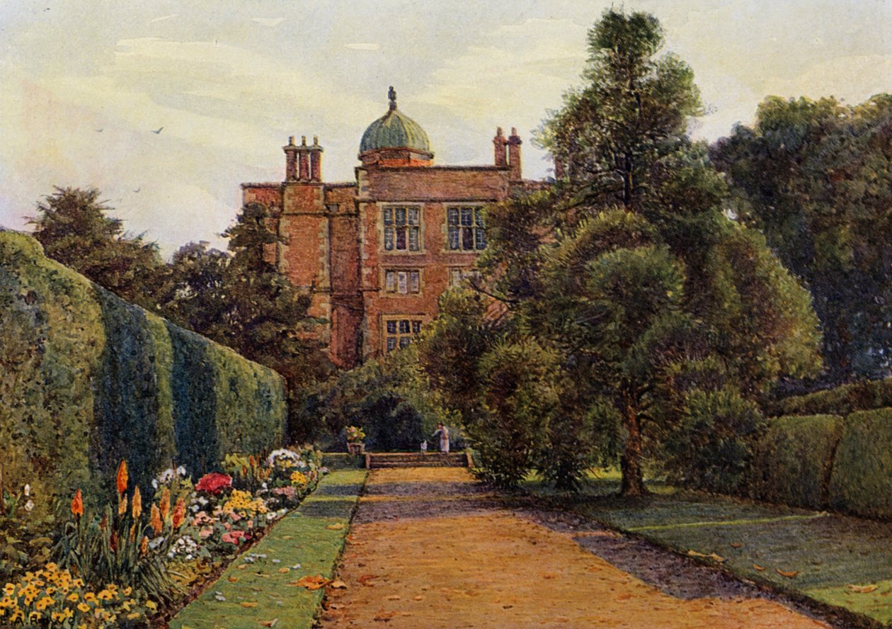 Doddington Hall, bei Lincoln von Ernest Arthur Rowe