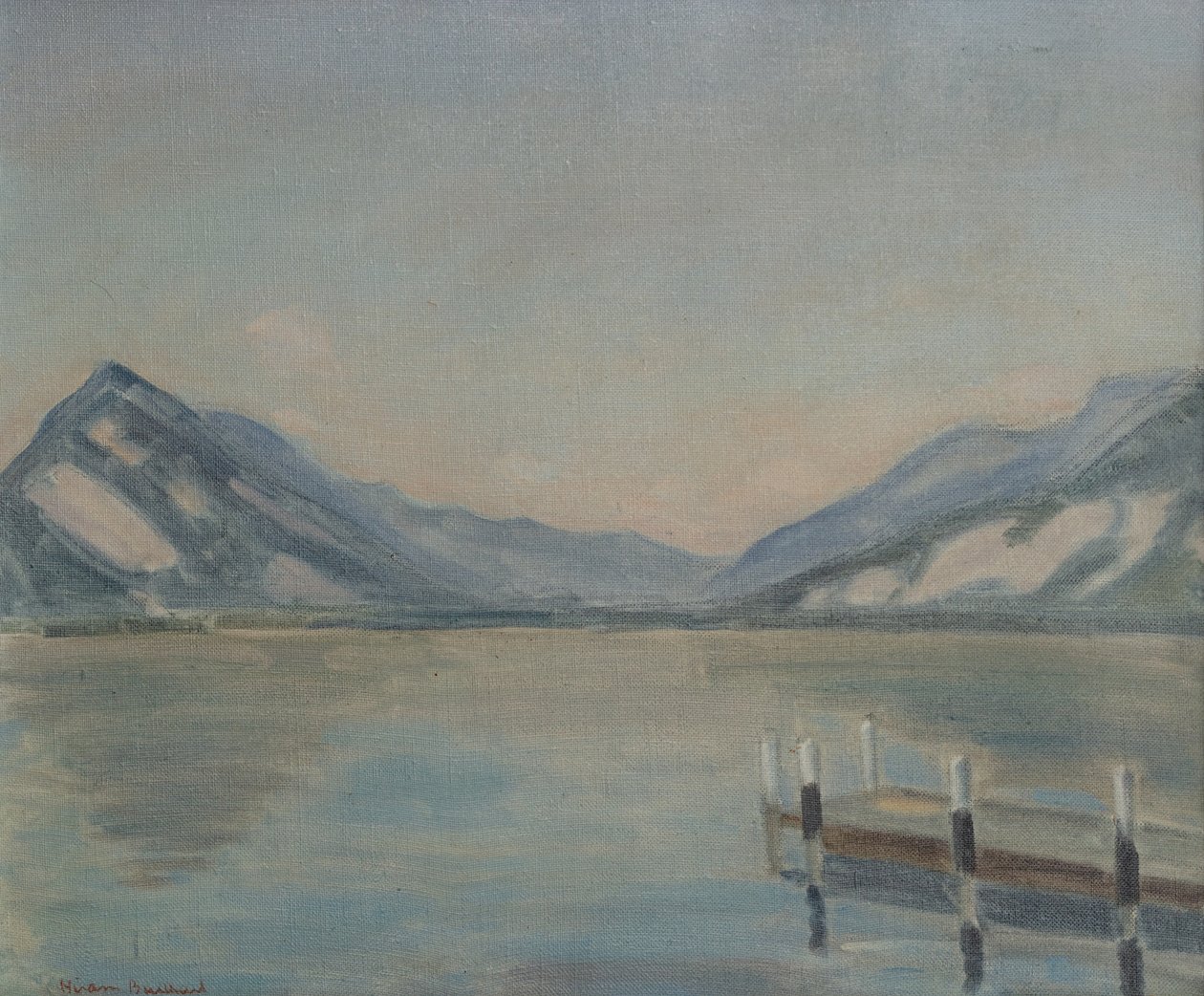Thunersee von Ernest Hiram Brülhart