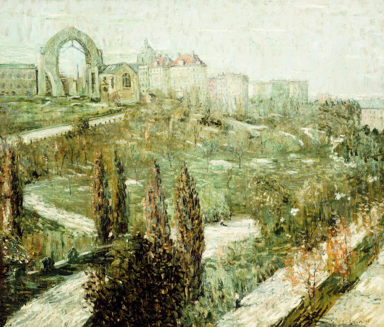 Morningside Heights von Ernest Lawson