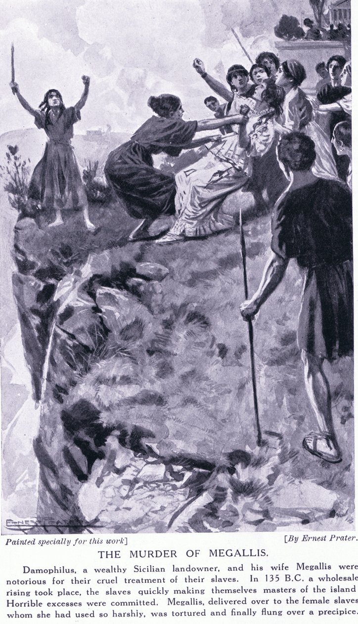 Der Mord an Megallis 135 v. Chr. von Ernest Prater