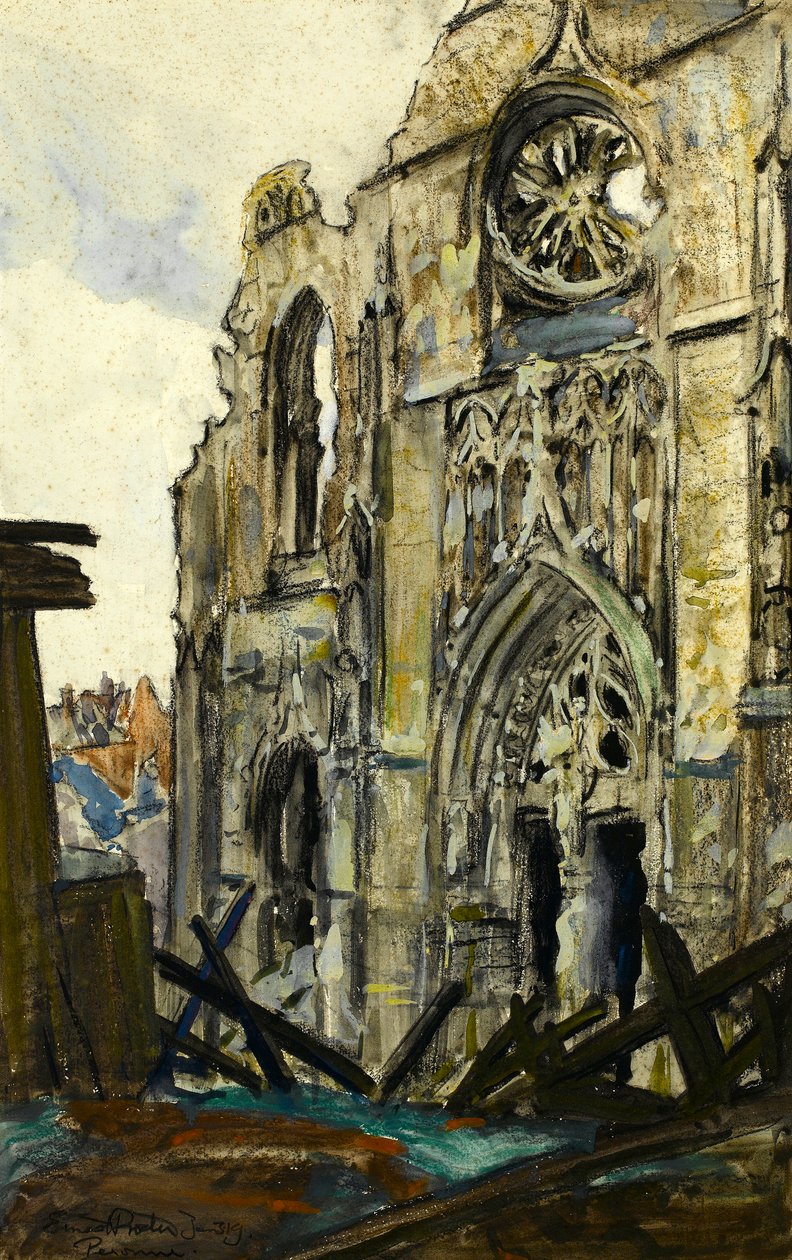 Peronne, 3.1.1919 von Ernest Procter