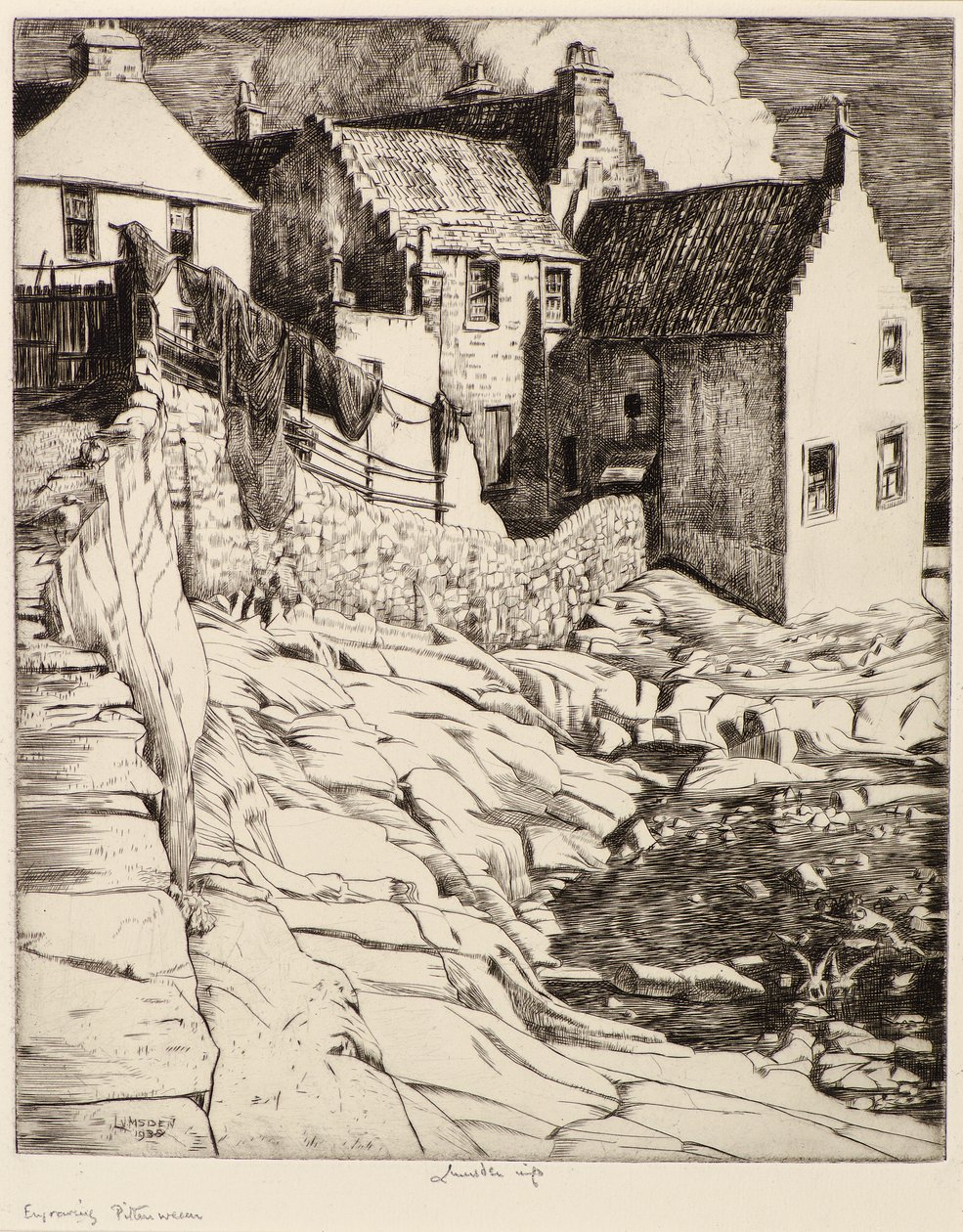 Pittenweem von Ernest Stephen Lumsden