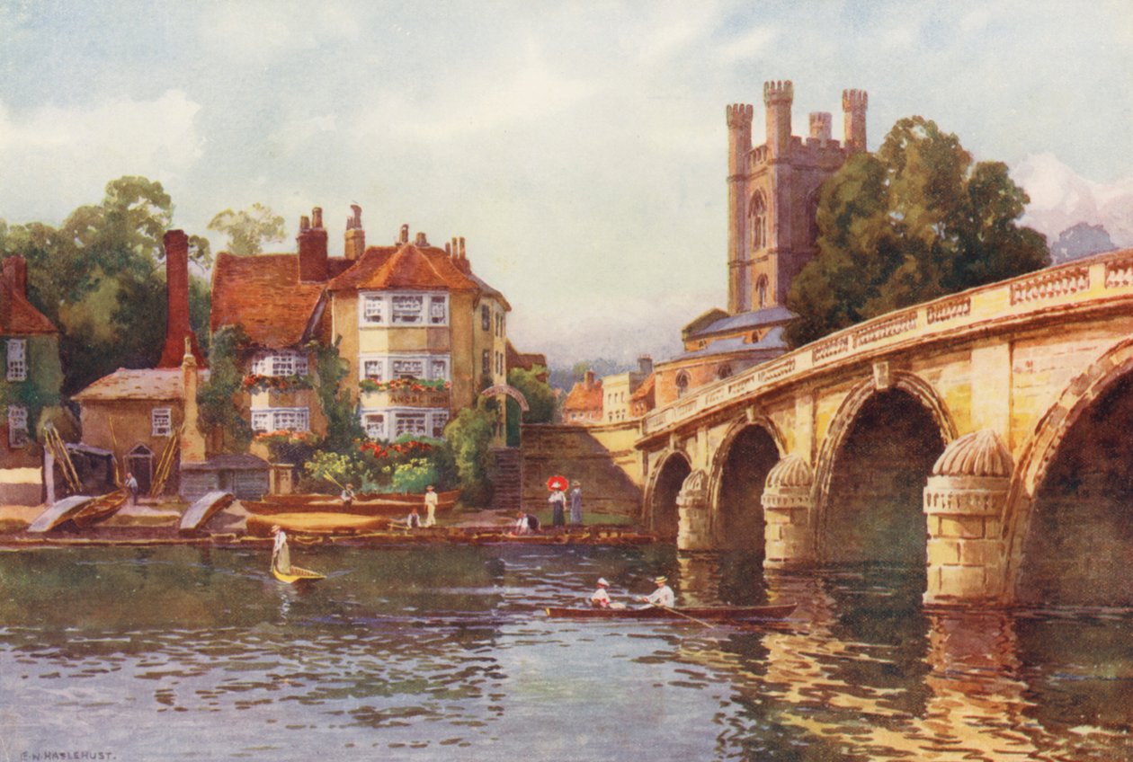 Themse: Henley Bridge von Ernest William Haslehust