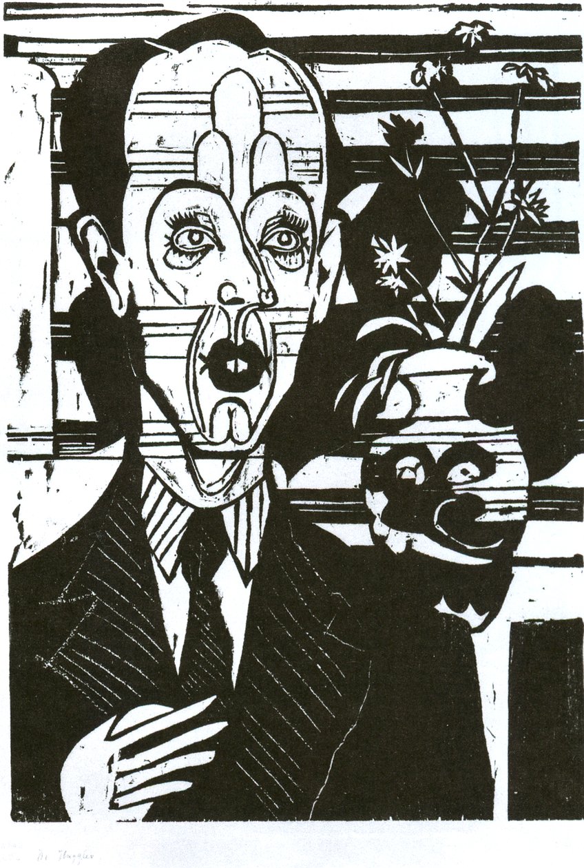Bildnis Dr. Huggler von Ernst Ludwig Kirchner