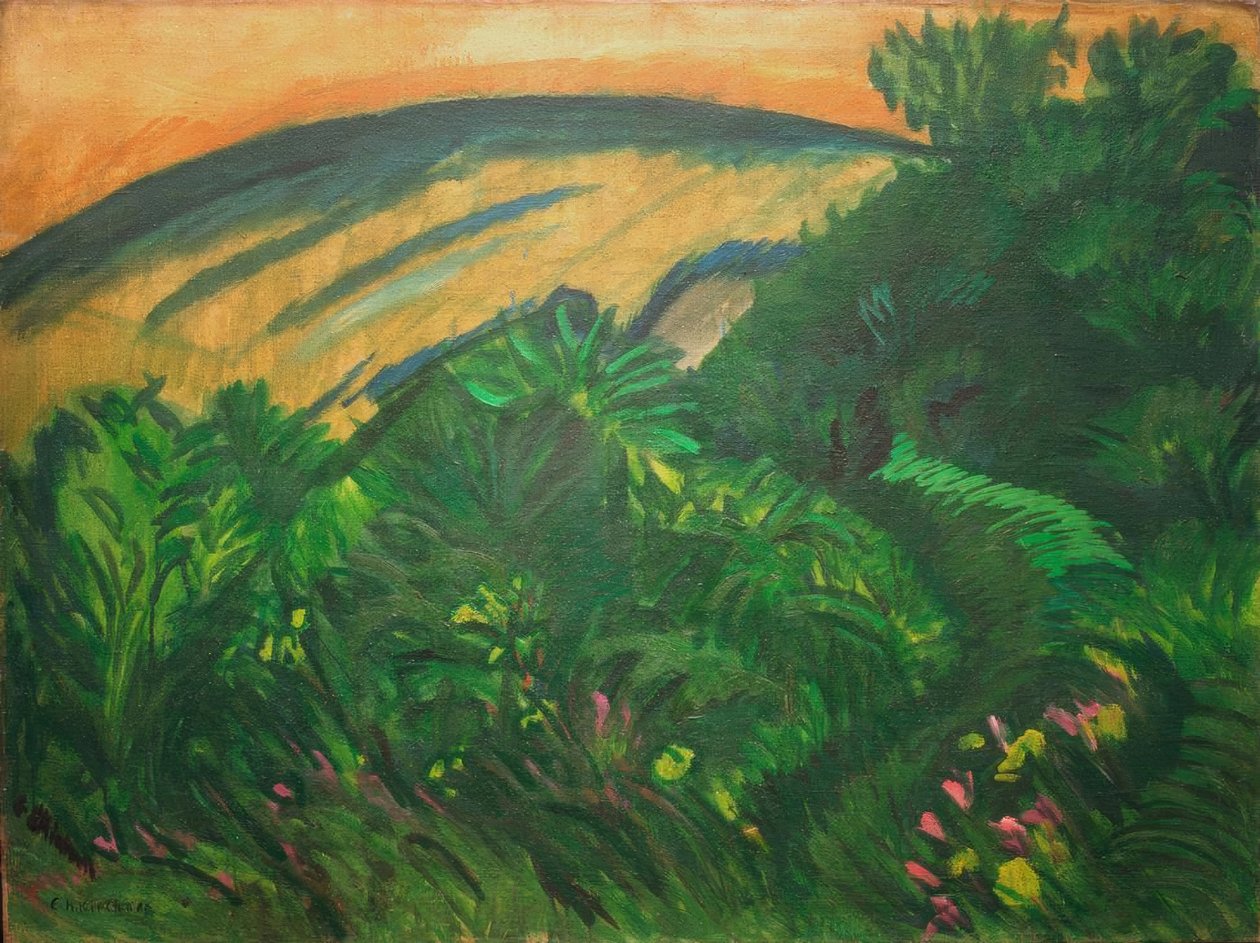 Dünen und Meer von Ernst Ludwig Kirchner
