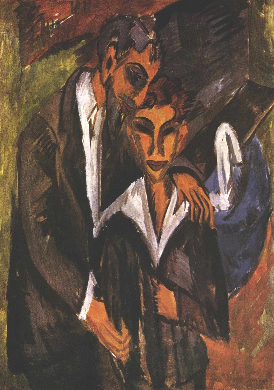 Graef und Freund von Ernst Ludwig Kirchner