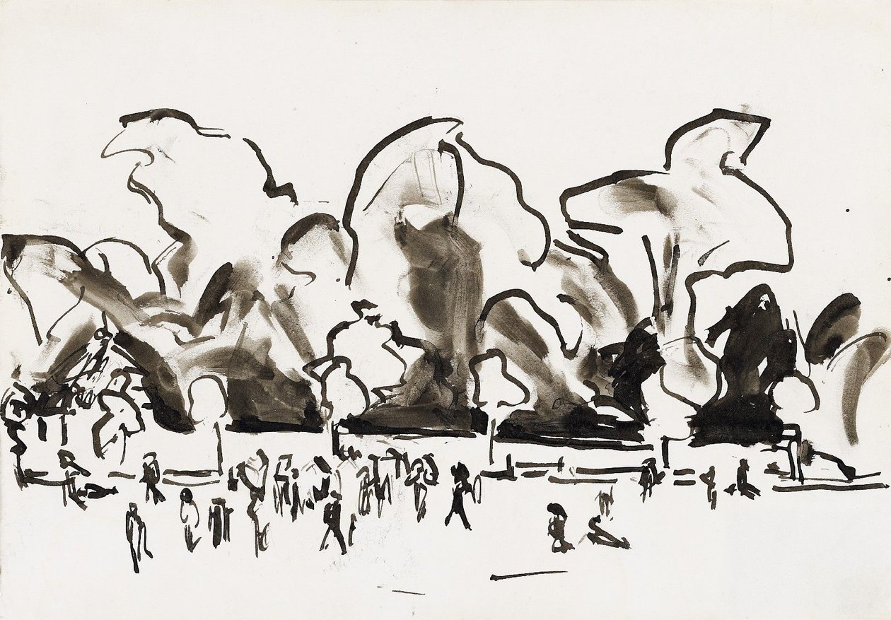 Großer Park von Ernst Ludwig Kirchner