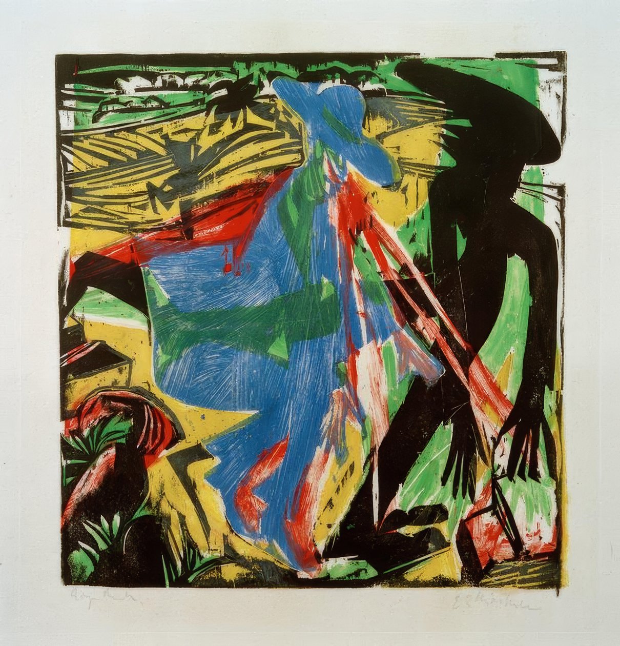 Schlemihls Begegnung mit dem Schatten von Ernst Ludwig Kirchner