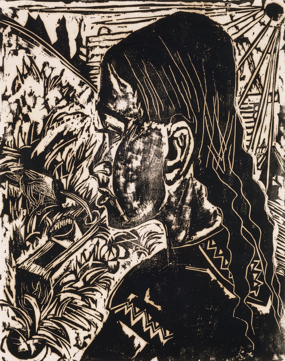 Dorli, 1917 von Ernst Ludwig Kirchner