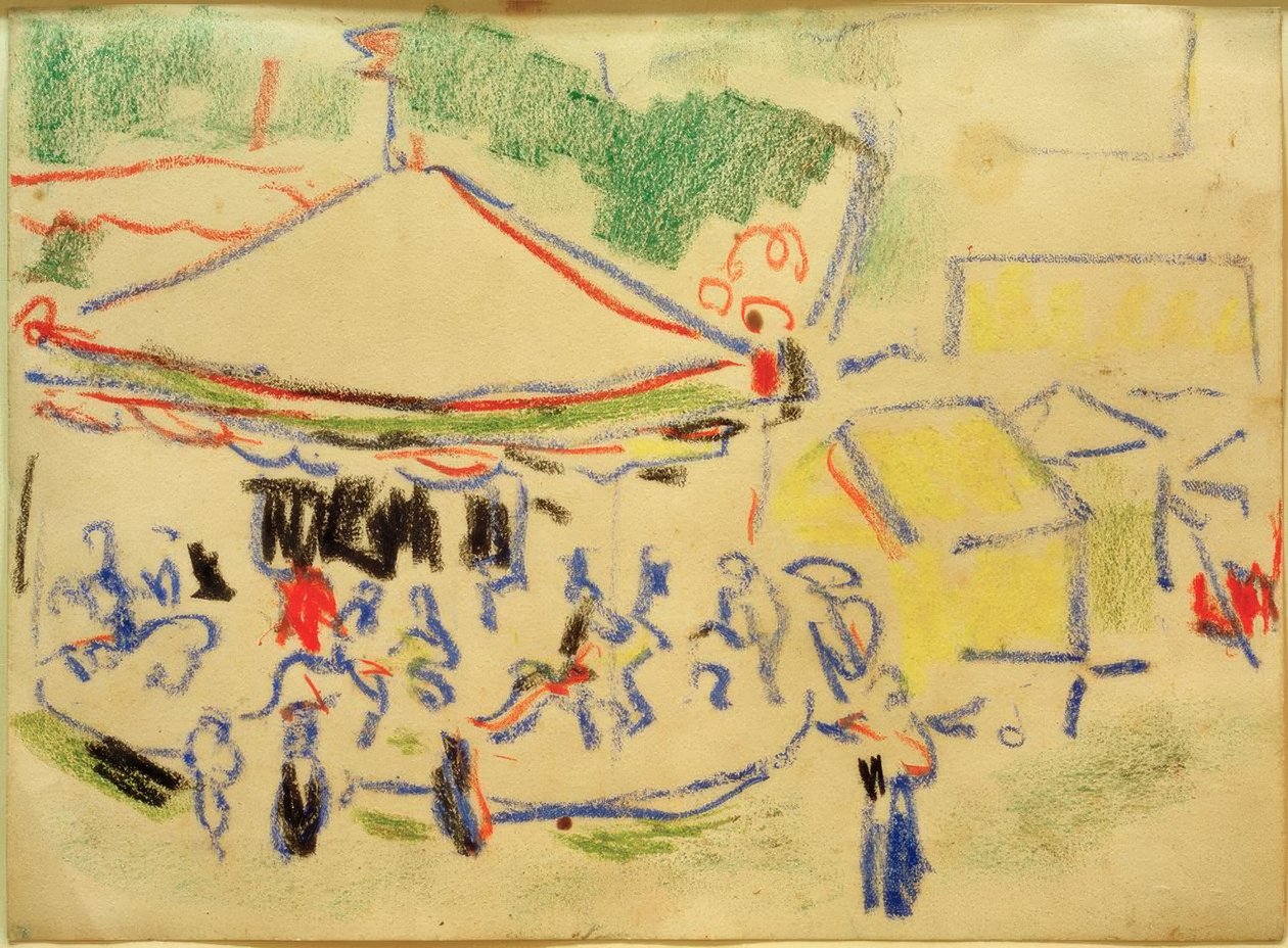 Karussell von Ernst Ludwig Kirchner