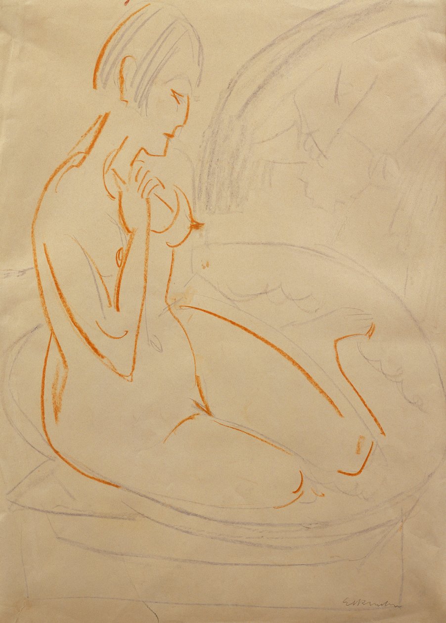 Akt von Ernst Ludwig Kirchner