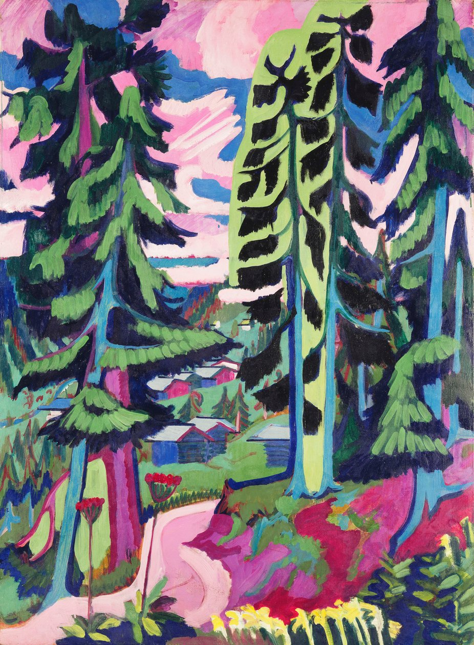 Wilder Berg von Ernst Ludwig Kirchner