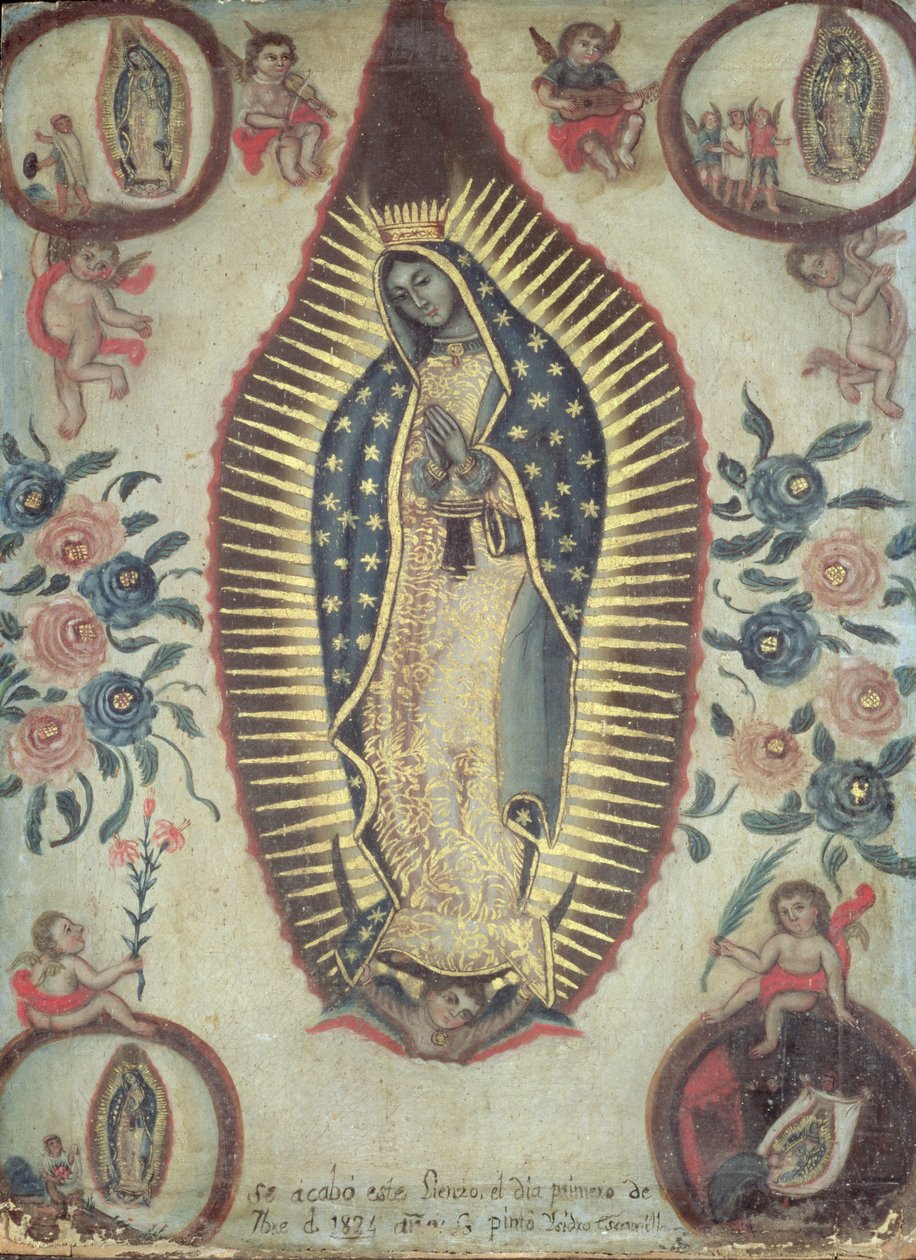 Jungfrau von Guadalupe, 1824 von Escamilla Isidro