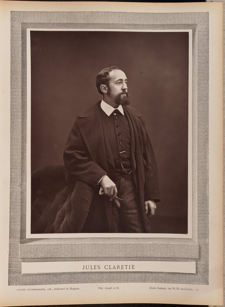 Jules Claretie von Etienne Carjat