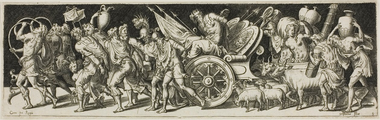 Triumphmarsch, aus Combats and Triumphs von Etienne Delaune