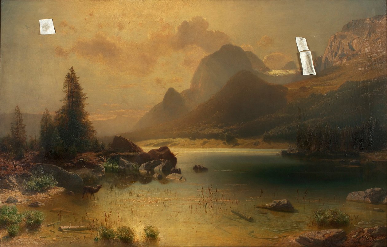 Hintersee bei Berchtesgaden von Eugen Jettel