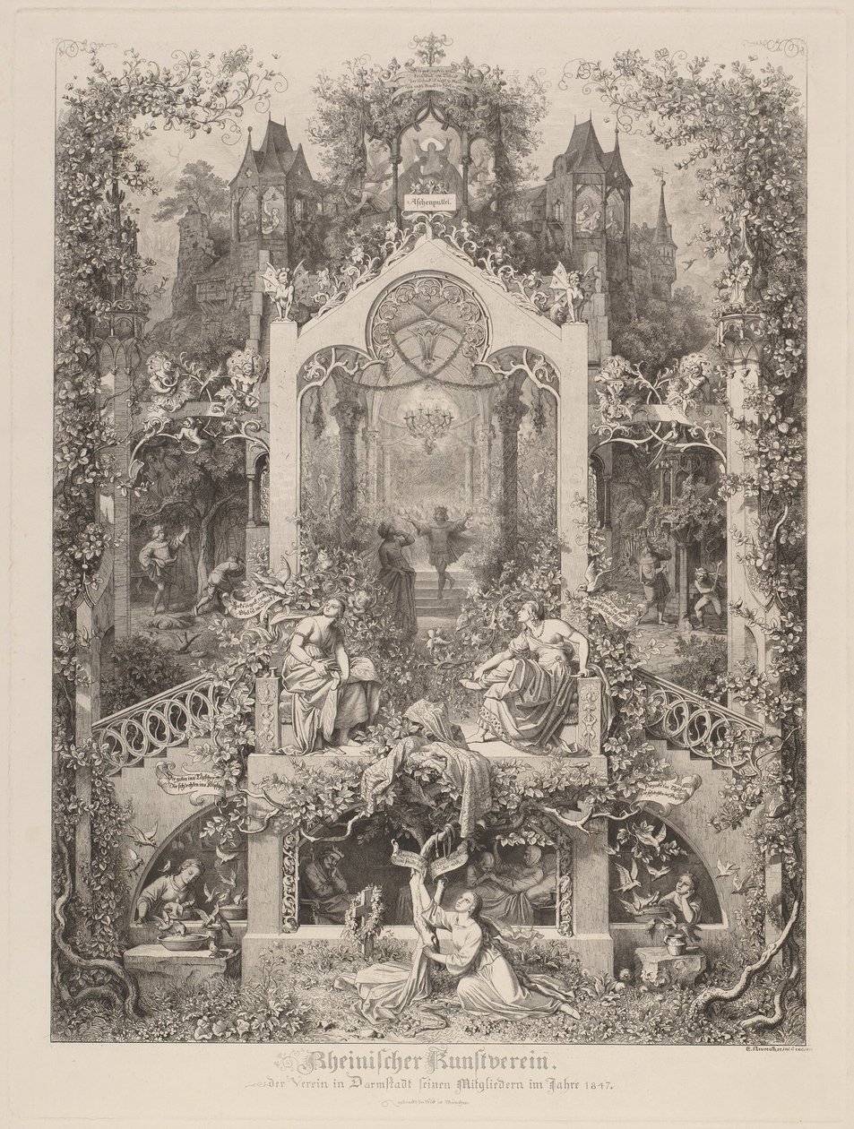 Aschenputtel von Eugen Napoleon Neureuther