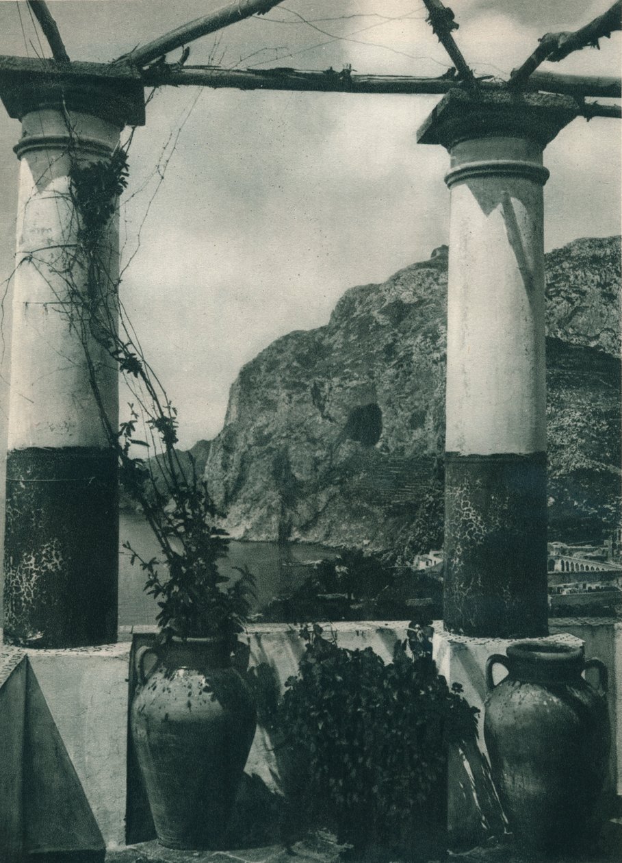 Blick auf den Monte Solaro, Capri, Italien, 1927 von Eugen Poppel