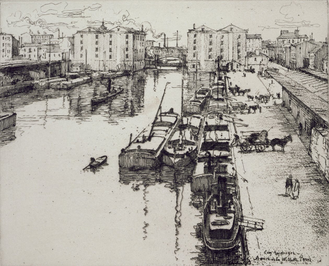 Bassin de la Villette, aus 
