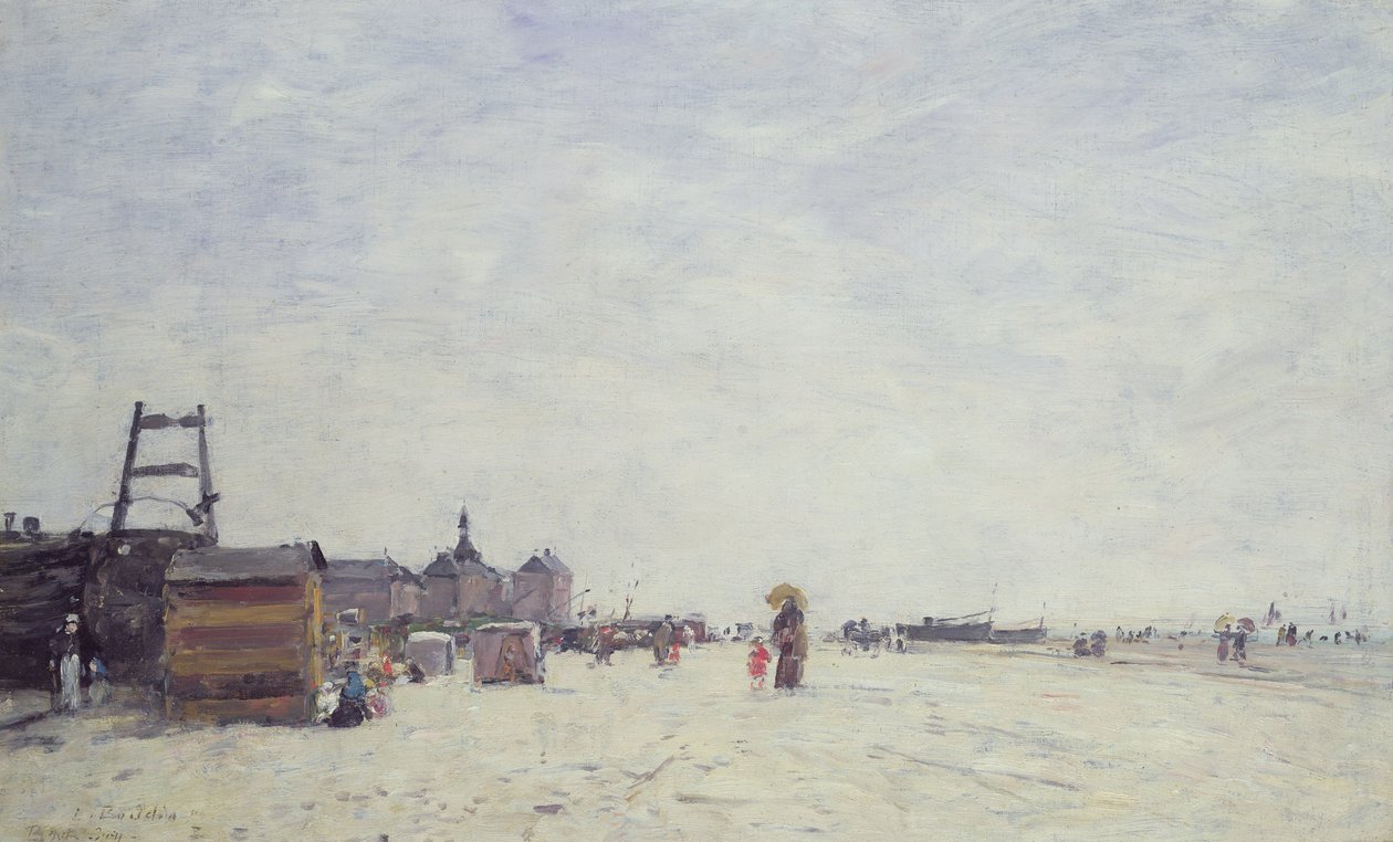 Berck-Plage, 1890 von Eugene Louis Boudin