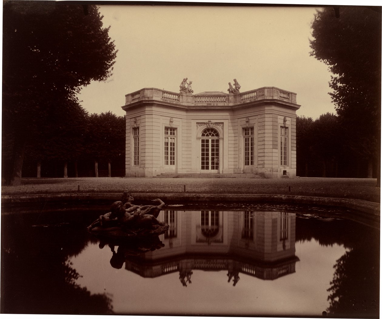 Trianon, Pavillon Français, 1923-1924 von Eugène Atget