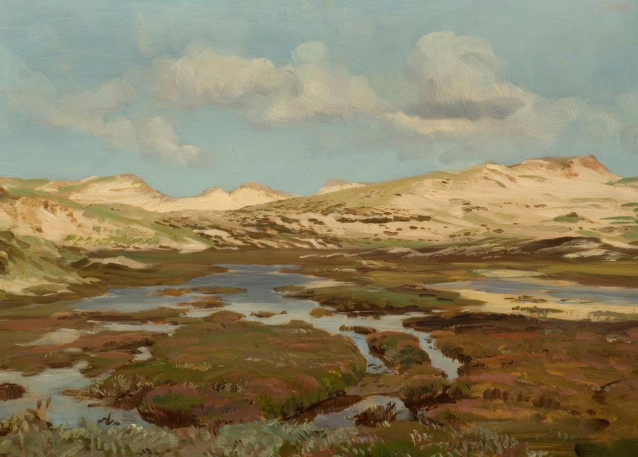 Heidelandschaft von Eugene Gustav Dücker