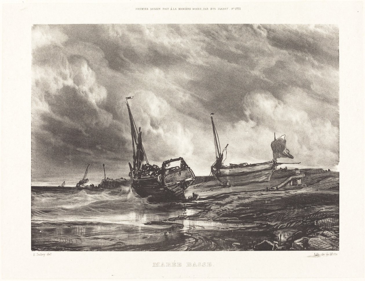 Ebbe von Eugene Isabey