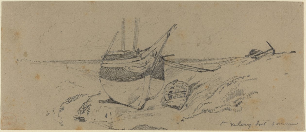 St. Valery sur Somme von Eugene Isabey